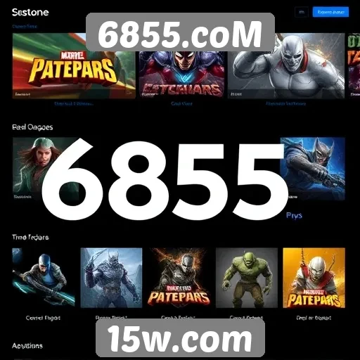 Comparação entre 6855.coM e outros sites de jogos