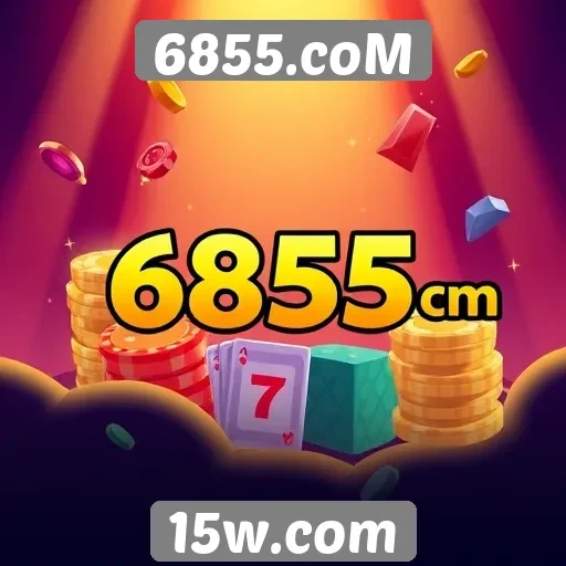 Popularidade crescente do site de jogos 6855.coM